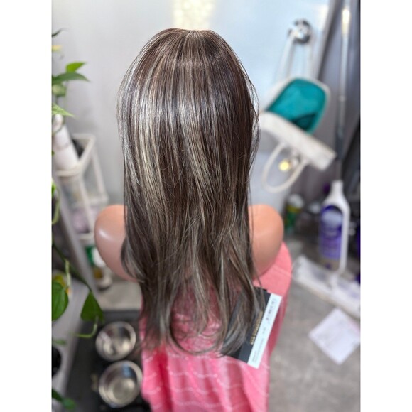 Belle tress “Herrera” wig Icon collection in color Chokolate buttercream New